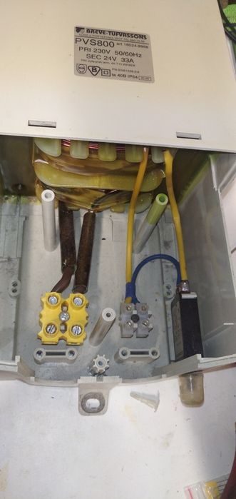 Transformator 24v AC 33A PVS800 Brave Tufvassons