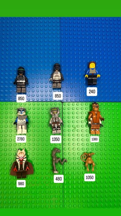 Фігурки Lego Star Wars Оригінал!