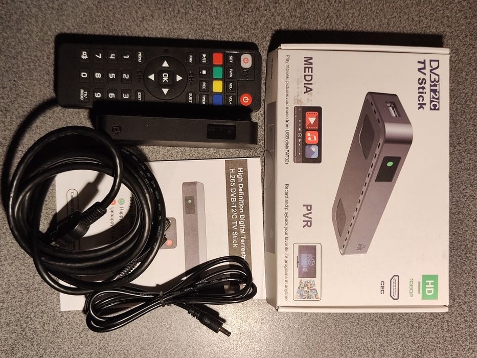 Dekoder naziemny Dcolor DVB-T2 HEVC H.265