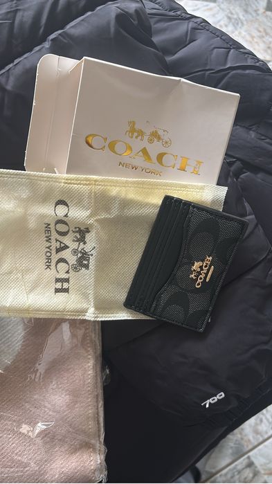 Carteira para cartoes marca coach