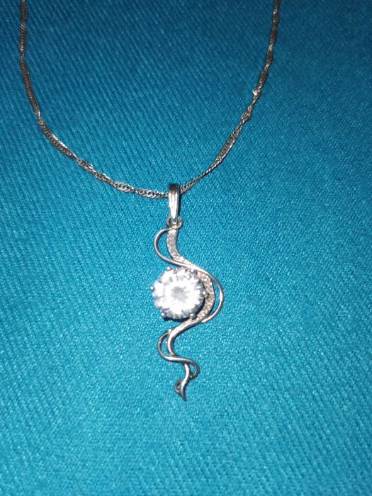 Komplet biżuterii srebro