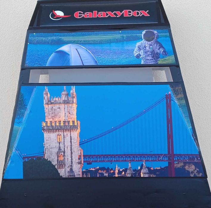 Malas / Bagageiras  GalaxyBox / GalaxyRacks para Pranchas Surf e Ski
