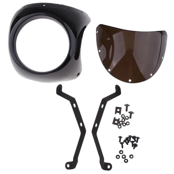 Carenagem para farol frontal de 7 pol max 175 mm