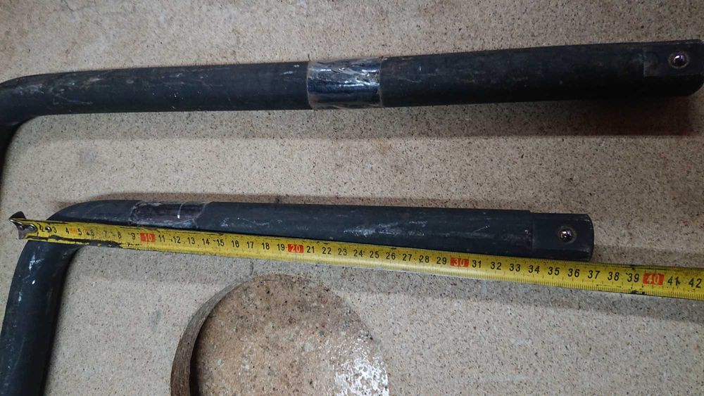 Два воротка 1" 600mm  KING KS-2372 та 1" 720mm  KS-2374