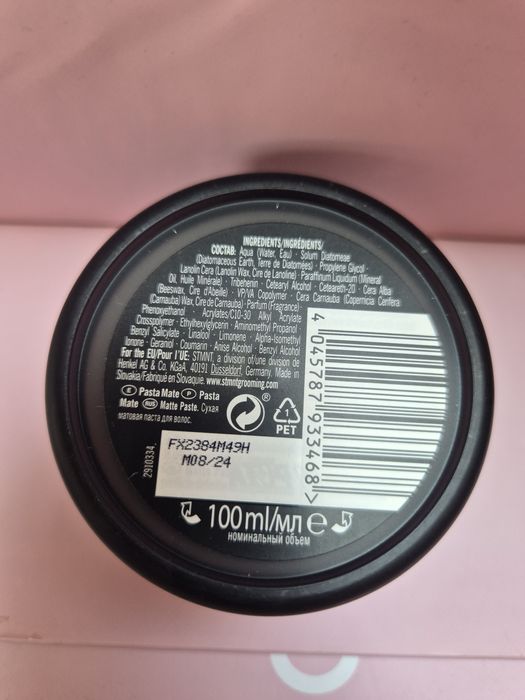 Statement Matte Paste pasta matująca do włosów dla mężczyzn 100ml