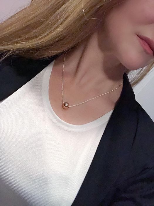 Thomas Sabo срібна цепочка з кулоном шарм