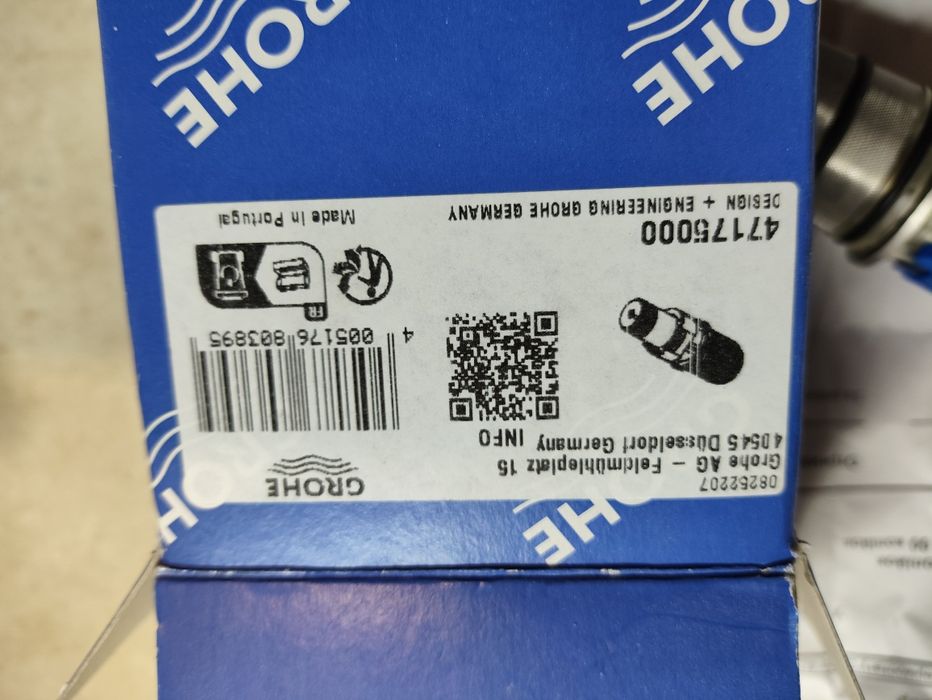 Реверсивний термоелемент для термостату Grohe 47175000