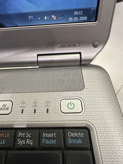 Portatil SONY Vaio cor cinza