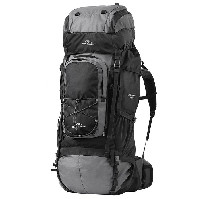 Plecak trekkingowy Fjord Nansen Nanga Parbat Solid 85+10l Black/Gray