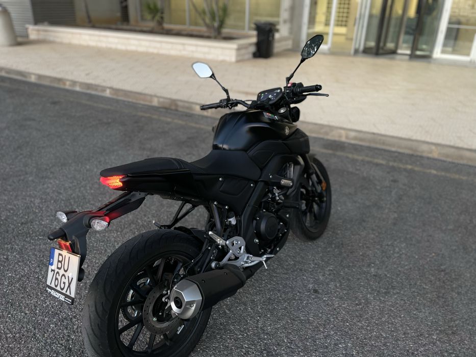 Yamaha MT-125 (Junho 2025) – Como Nova – 1.132km (Garantia Total)