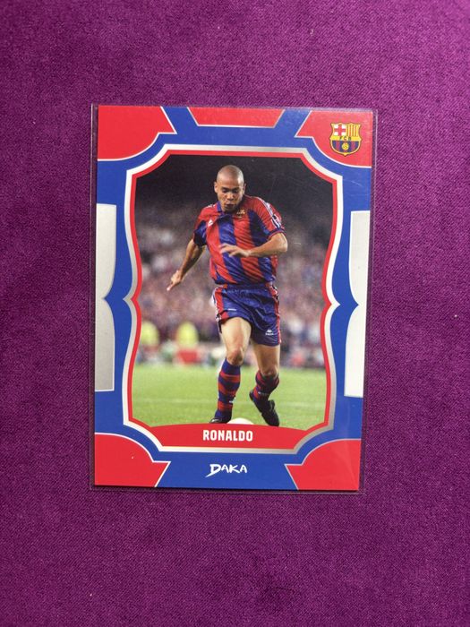 Ronaldo Nazario daka card barcelona