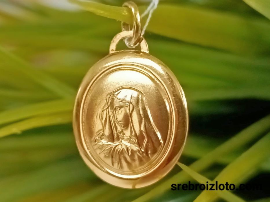 Medalik złoty próba 585