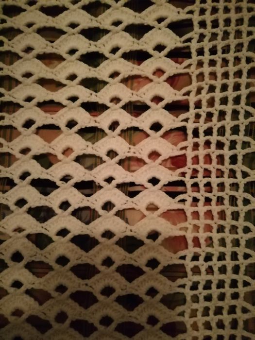 Colcha em crochet