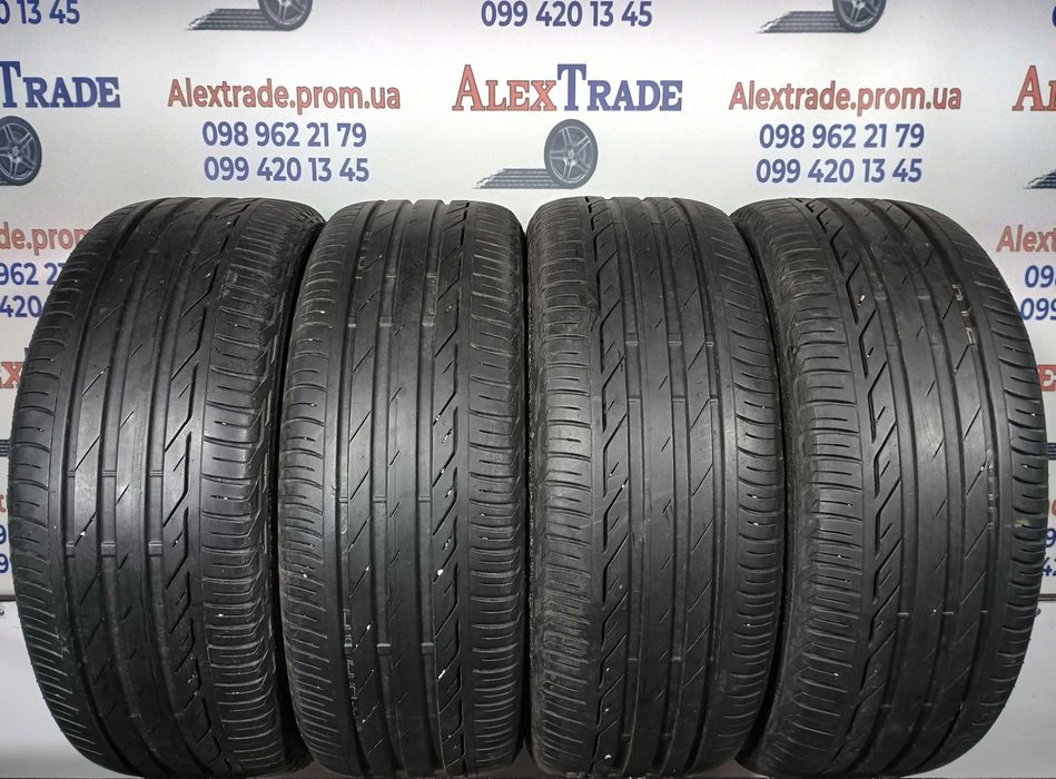 4 шт. 205/55 R16 Bridgestone Turanza T001 літні шини вживані