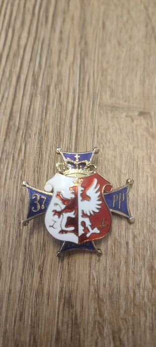 Odznaka 37 ŁęczyckiPpułk Piechoty