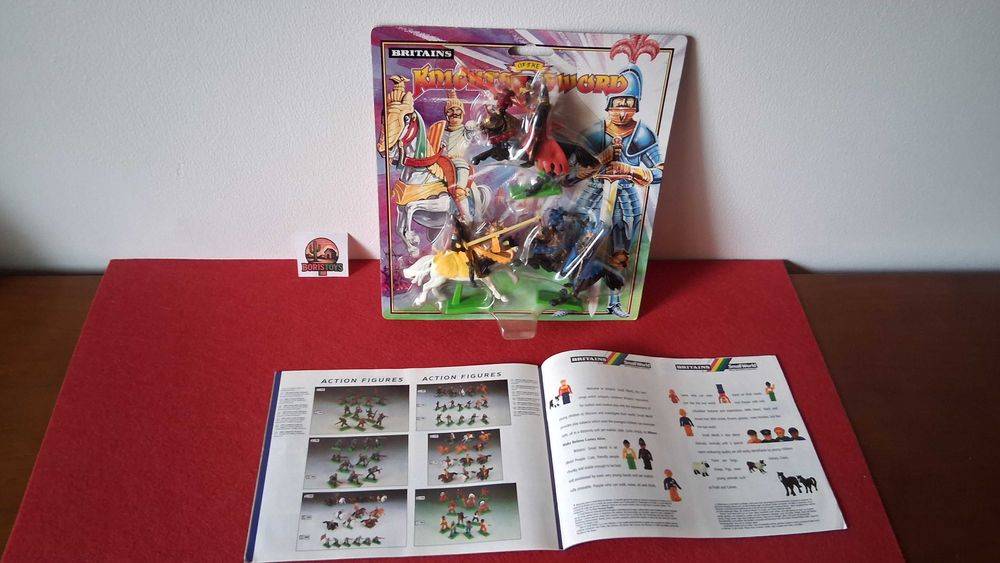 Lote Britains: Turcos em blister + Catálogo