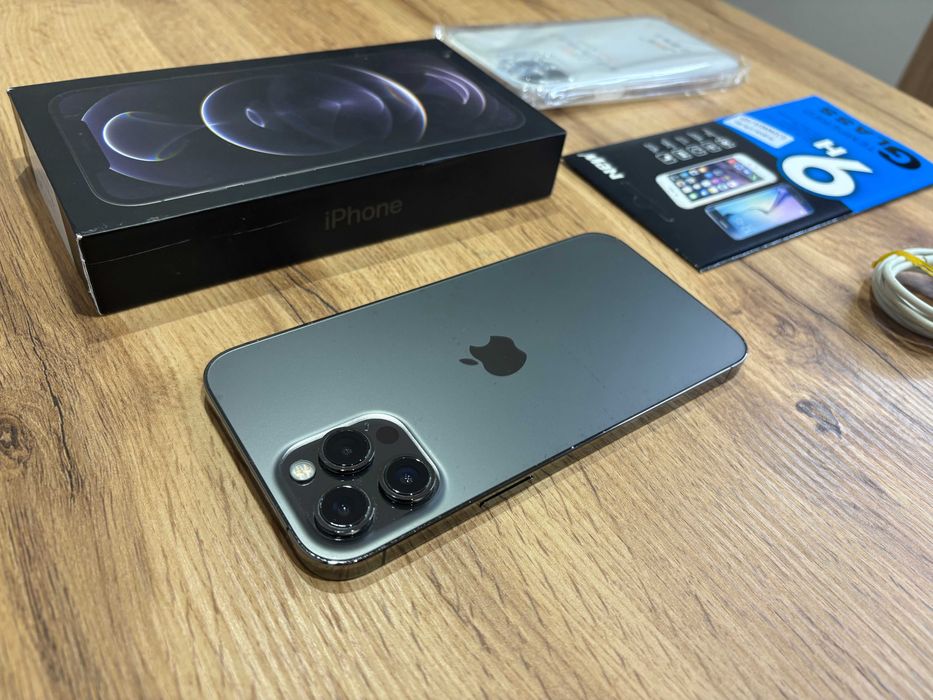 Okazja!!! Iphone 12 Pro Max! Grafitowy! Kondycja 100% Super Stan!
