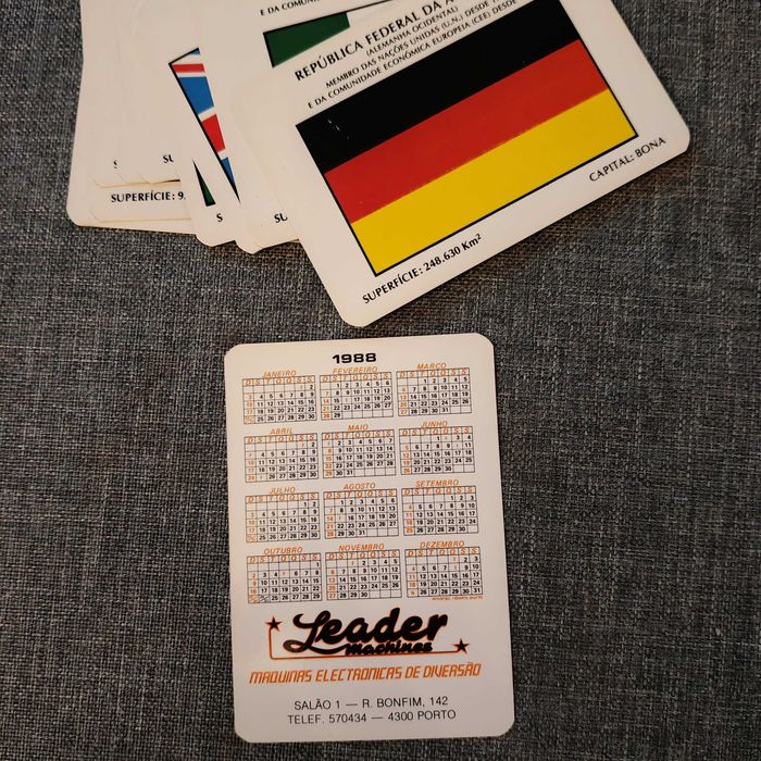 Série de Calendários de Bandeiras da CEE (1988)