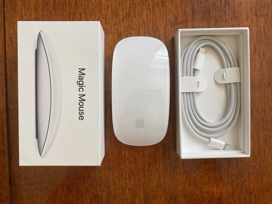 Миша Apple Magic Mouse (White) MK2E3
