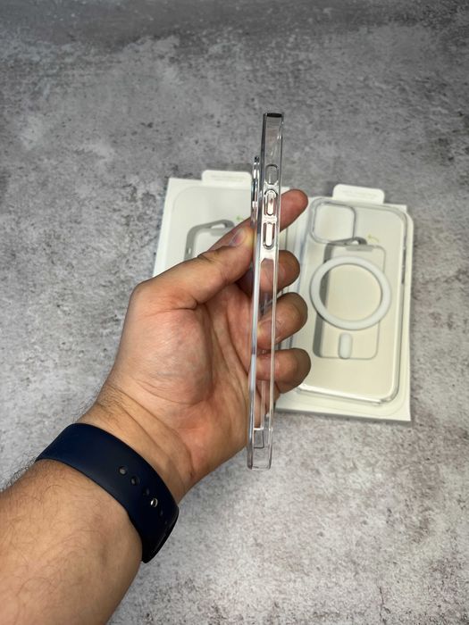 Чохол Clear Case MagSafe + Animation для iPhone 12 12 Pro Max Айфон