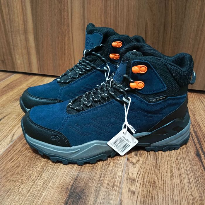 Nowe buty jesienno-zimowe r.38 skóra waterproof trekkingowe