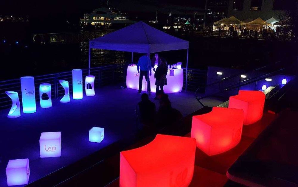 Mobiliario led varios modelos