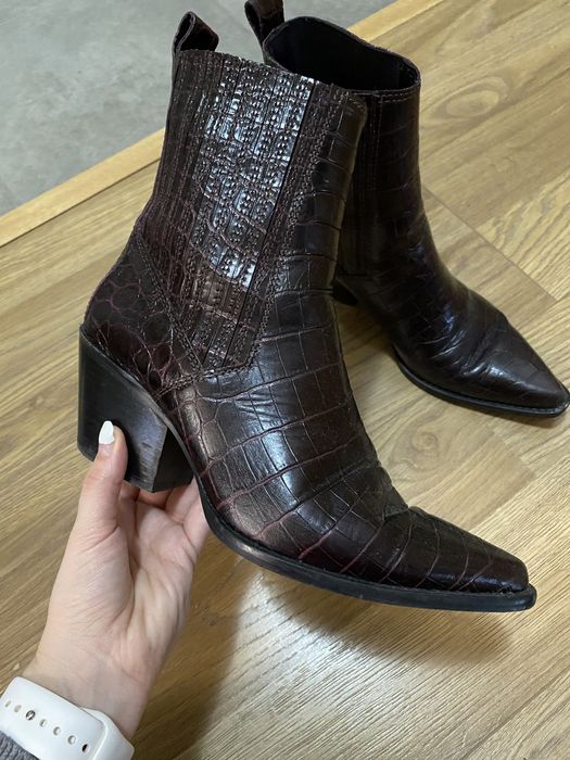 Buty Zara skorzane