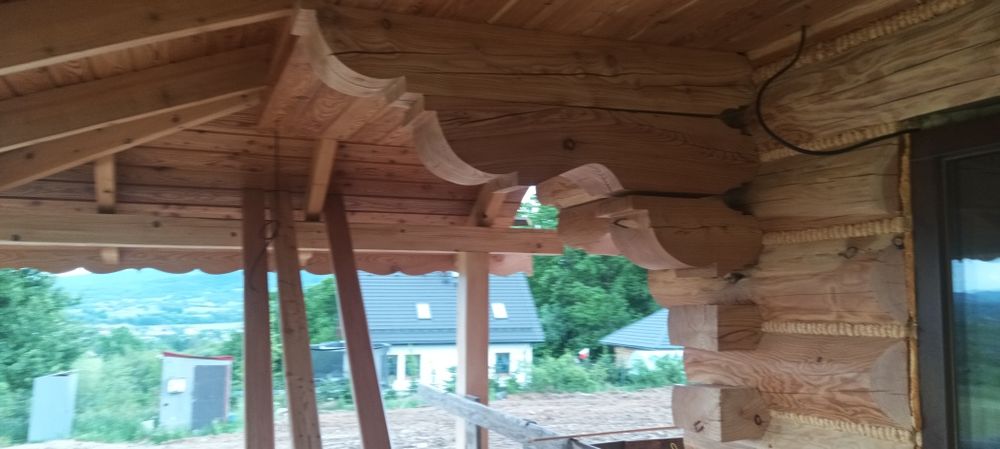 Domy drewniane, stolarstwo artystyczne, elewacje drewnie
