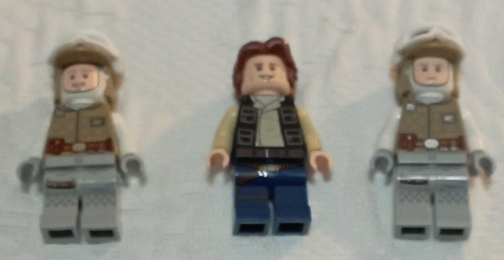 3 minifiguras lego star wars