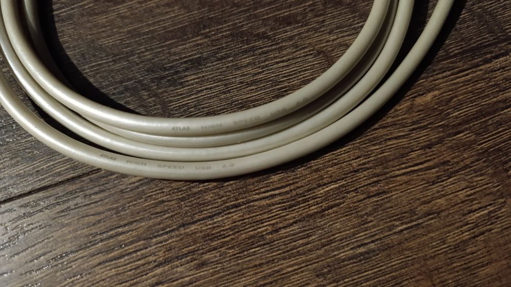 Высококачественный кабель Atlas Element USB A-B длина 2 метра