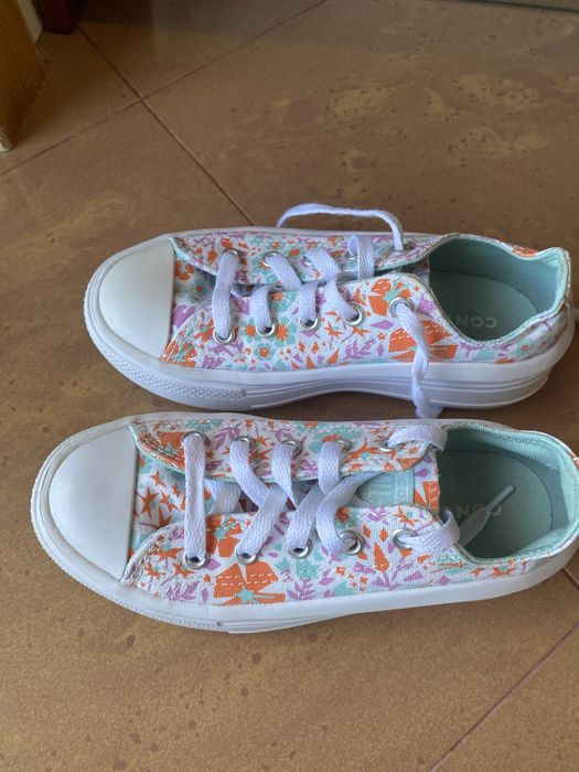Ténis All Star de criança sola alta