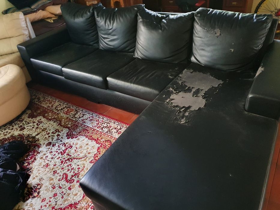 Sofá com boa estrutura