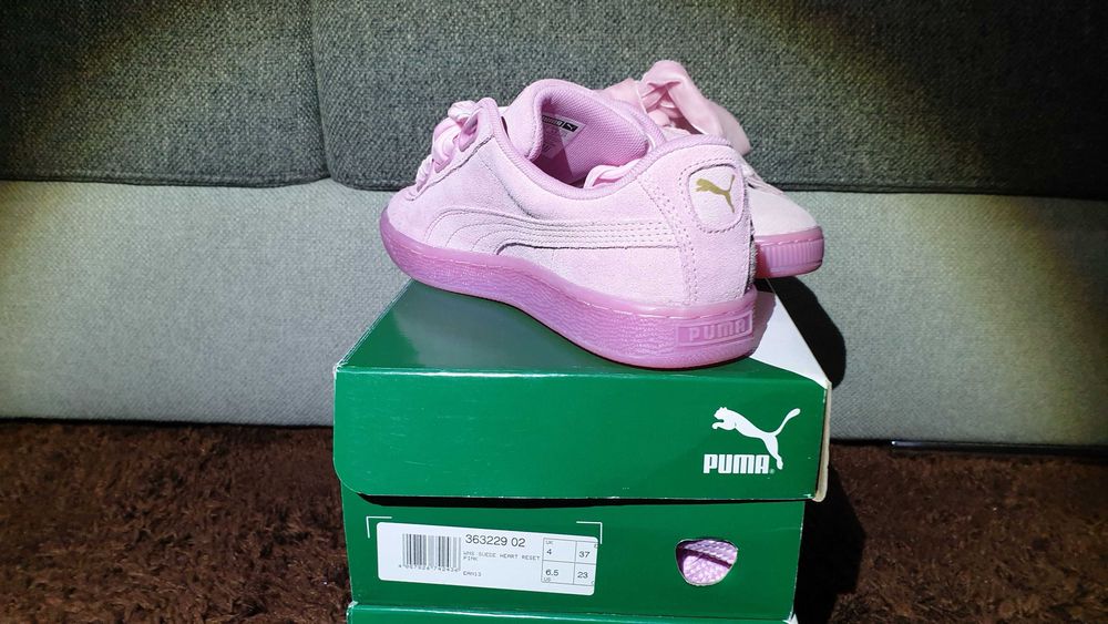 Puma Suede Heart Reset | Rosa | Originais/ Novas
