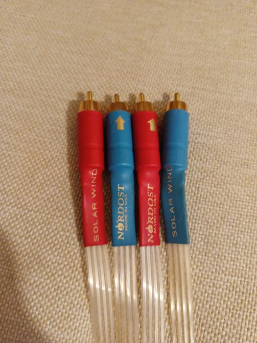 Nordost quattro fil 0.6x2 xlr, baldur 2х0.6 rca, solar wind 2х1.5 rca