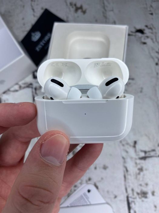 АирПодсPro 2 Lux з шумозаглушенням, чип Airoha AB1563E, MagSafe, Локатор, бездротові Bluetooth навушники + чехол