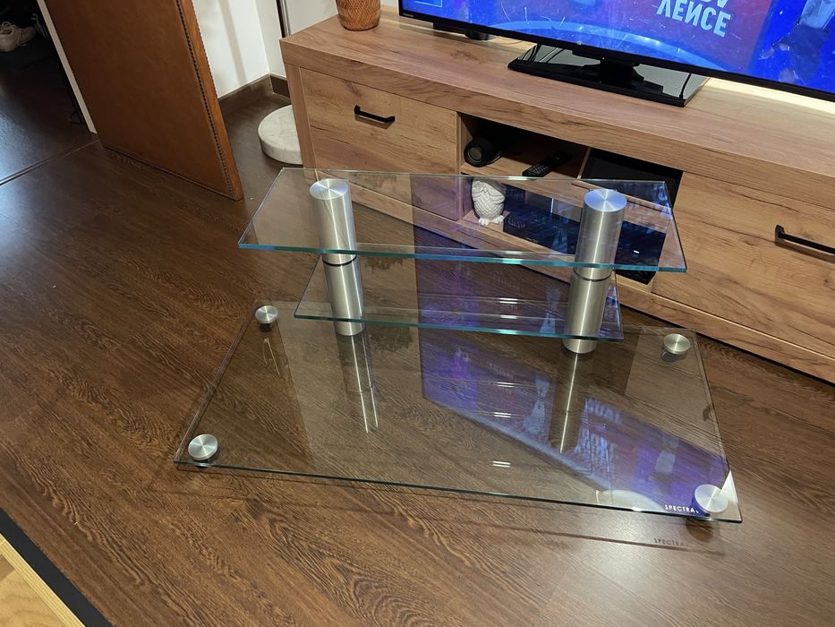 Movel televisao audio high end vidro Spectral