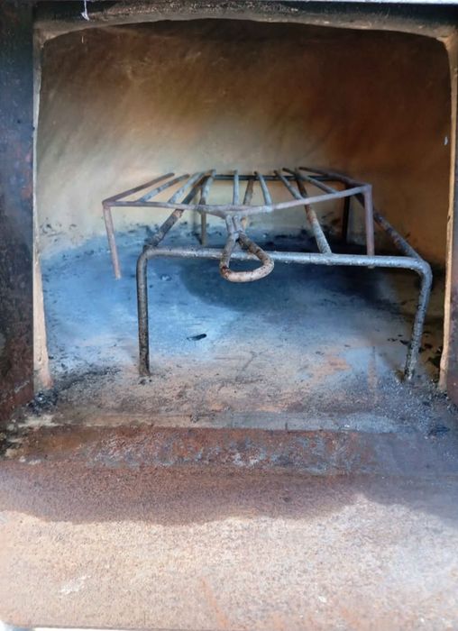 Forno de barro lenha portátil