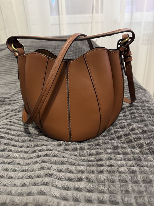 Сумка zara коричнева