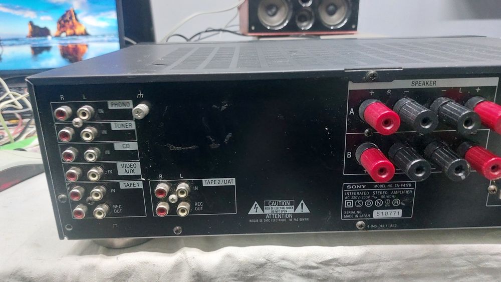 Sony Ta F417 стереопідсилювач Японія. в хорошому стані