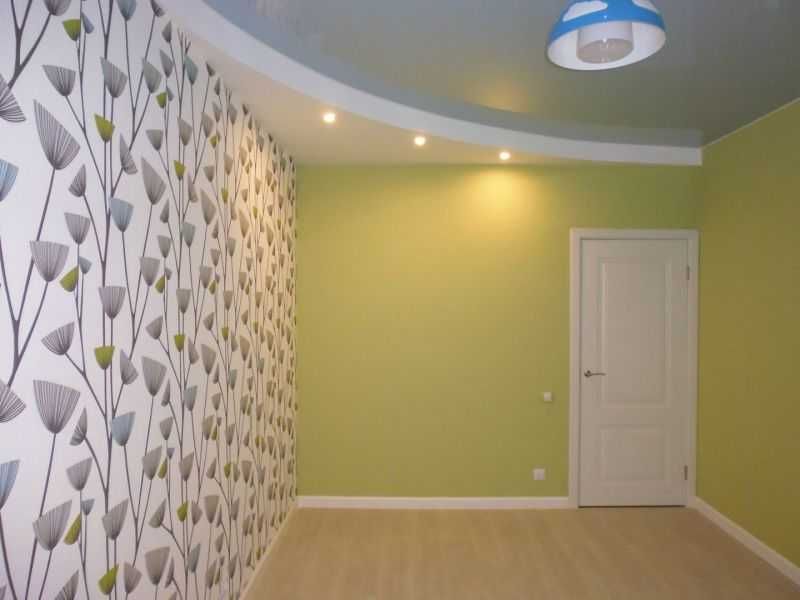 Поклейка обоев, покраска стен, роспись. - Оздоблення, ремонт Київ на Olx