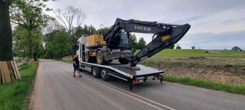 Usługi Lawetą - Transport Towarów i Maszyn