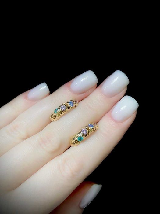 Золотые серьги/Золоті сережки