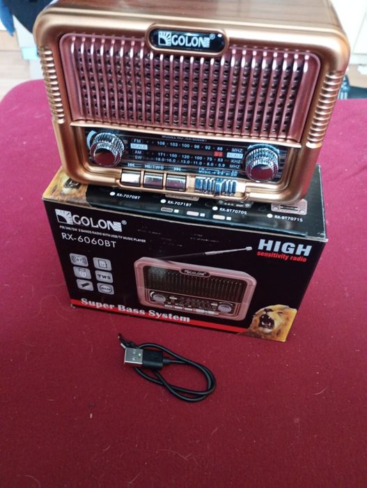 Radio Retro.Bluetooth.usb.