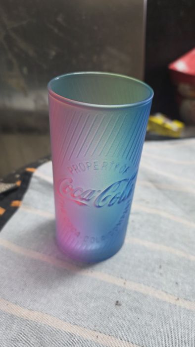 Copo rainbow coca cola 2024