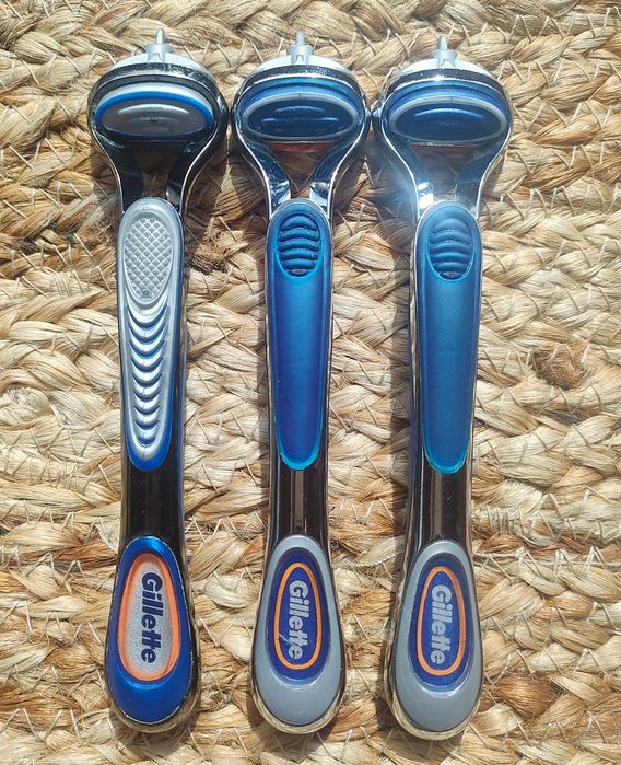 Станки для гоління 3 шт Gillette Fusion гарний стан