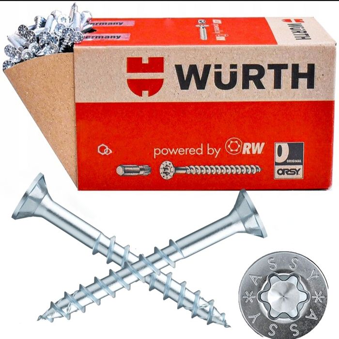 Wurth assy , wkrety wurth 4,5x60 nowe