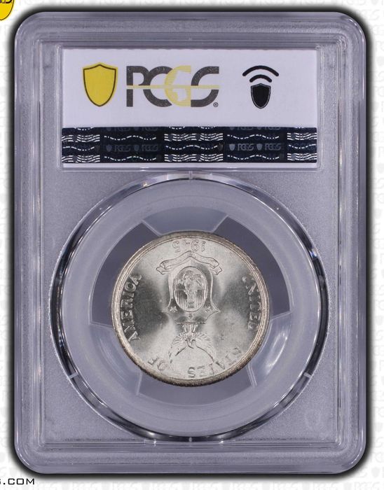 Moeda Prata 1945 Filipinas / USA 50 centavos PCGS MS67