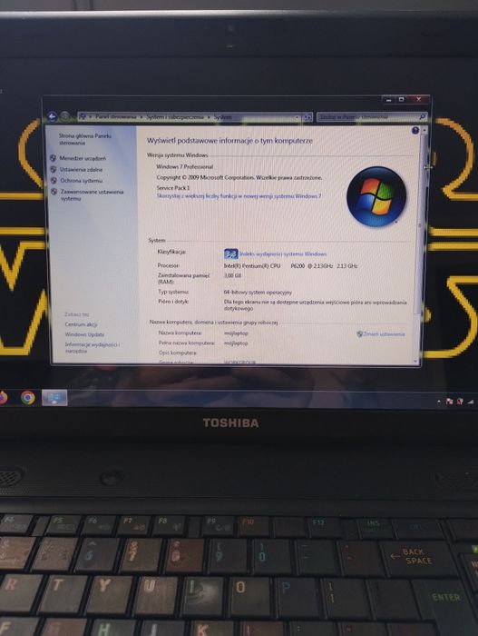 Laptop Toshiba sattelite