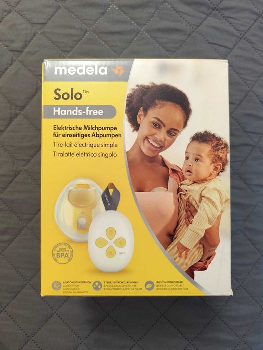 Bomba tira leite elétrica MEDELA SOLO Hands-free