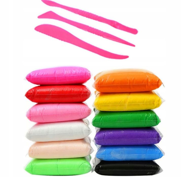 Plastelina ciastolina magiczna masa zestaw